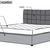 Кровать Аяччо Аврора с подъемным механизмом  160x200